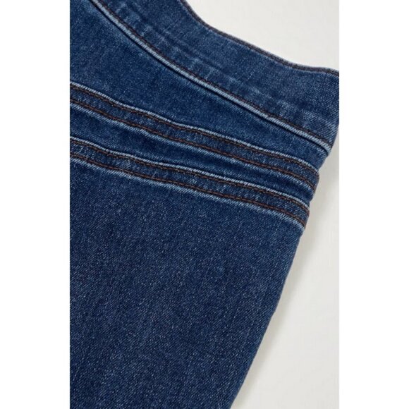 💕VERONICA BEARD Sheridan Exaggerated Flare High Rise Jeans Washed Oxford 25 NWT - Picture 10 of 16